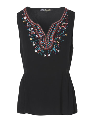 KOROSHI BLUSE in schwarz