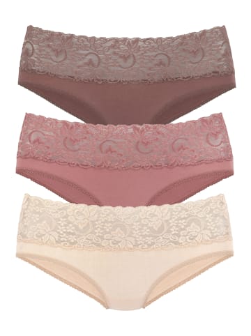 Vivance Slip in rose, beere, mahagoni