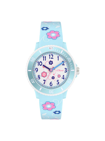 s.Oliver Armbanduhr The Magic Time in blau