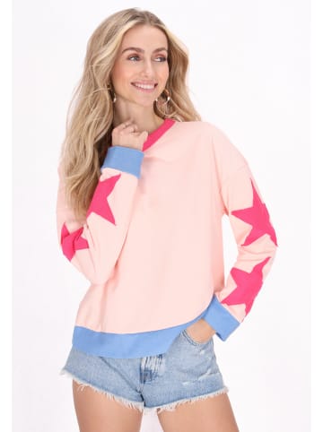 IZIA Women Sweatshirt in Light Pink