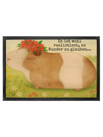 Mr. & Mrs. Panda fußmatte Meerschweinchen Weisheit Design mit Sp... in Weiß