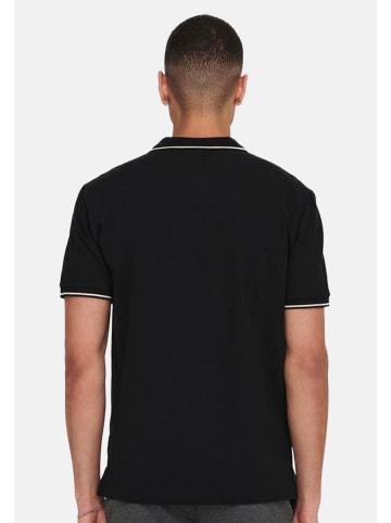 ONLY & SONS Poloshirt Onsefletcher in Schwarz / beige