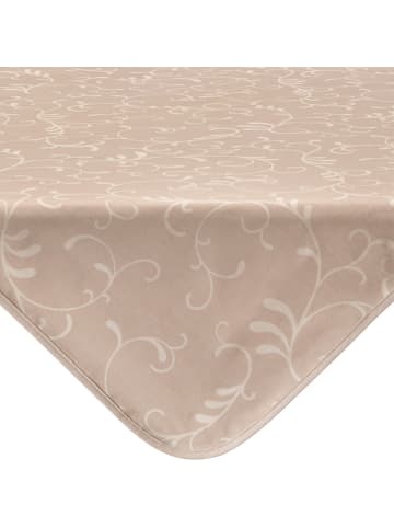 Erwin Müller Baumwollmischung Mitteldecke Essen in taupe