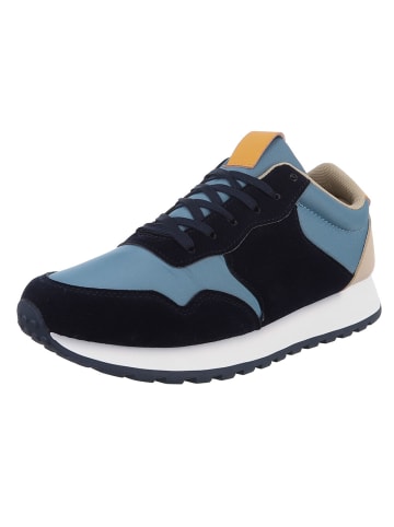 Ital-Design Freizeitschuh in Blau und Weiß