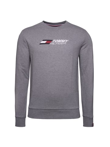 Tommy Hilfiger Sweatshirt Basic Flag in grau