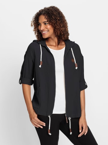 WITT WEIDEN Blusenjacke in schwarz