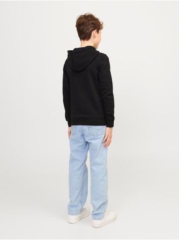 JACK & JONES Junior Kapuzensweatshirt JORCOBIN in black