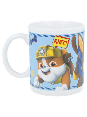 Paw Patrol Paw Patrol Tasse 325ml Boy Icons Design Keramikbecher im Geschenkset f in Weiß
