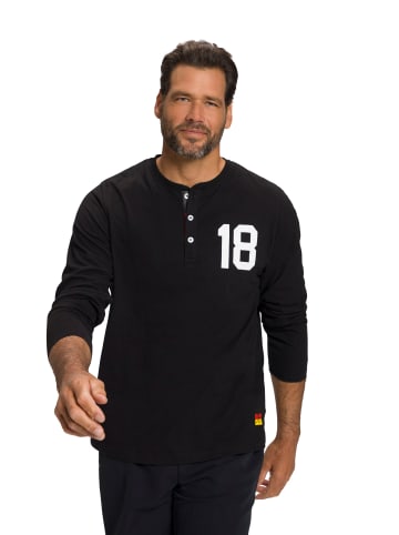 JP1880 Kurzarm T-Shirt in schwarz