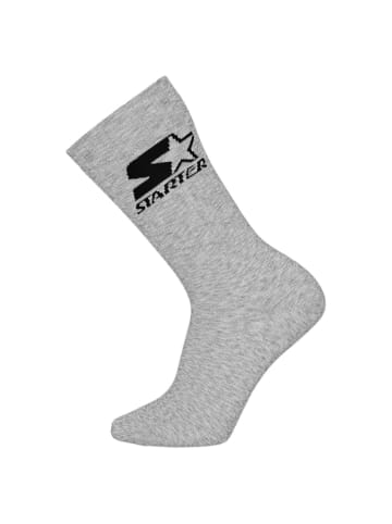 STARTER Socken 3er Pack in Weiß/Grau/Schwarz