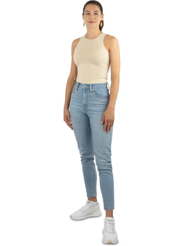 Janice 2 x Damen Top hochgeschlossen Nauta in Beige