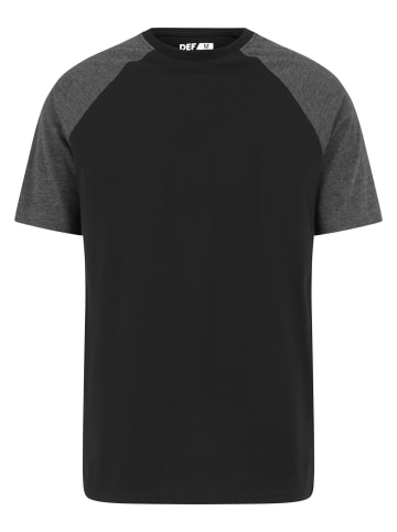 DEF T-Shirts in black/anthracite