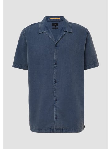QS Hemd in 5884_tiefblau