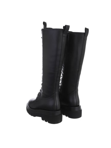 Ital-Design Stiefel in Schwarz