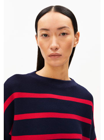 armedangels Pullover Merinaa in marine rot - 0001