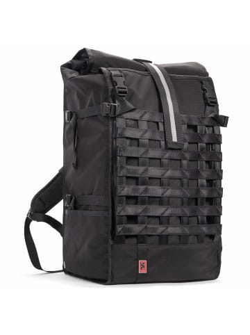 CHROME Barrage Pro Rolltop Rucksack 85 cm in black/red