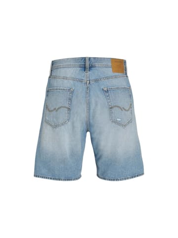 Jack Jones Blau Hellblau Baumwolle Bermudashorts