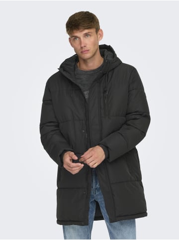 ONLY & SONS Daunenjacke in Black