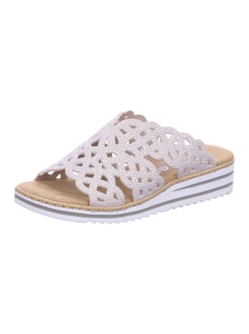 rieker Damen Pantoletten  in Beige