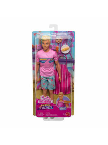 Mattel Spielzeug - Barbie Mysteries: Mission Strand Ken Puppe und Zubehör