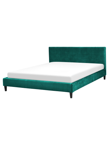 Beliani Doppelbett FITOU in Grün - (W) 170 x (H) 87 x (L) 214 cm