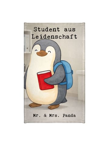 Mr. & Mrs. Panda Kinderhandtuch Student Leidenschaft Design mit ... in Weiß