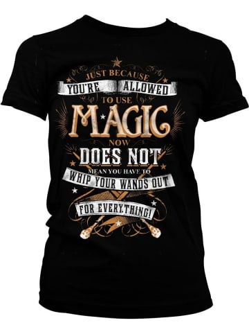 Harry Potter Shirt in Schwarz