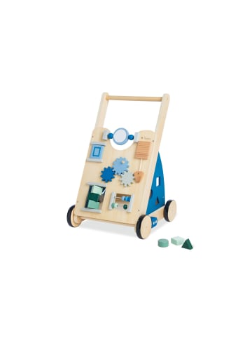 Pinolino Activity-Lauflernwagen Titus, blau, 35 x 35 x 54 cm