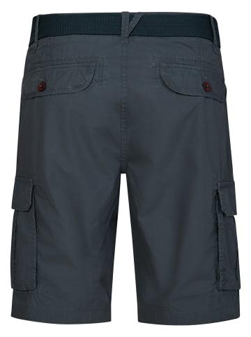Petrol Industries Cargo-Shorts mit Gürtel in Schwarz