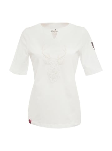 Almgwand T-Shirt MADONALM in weiß