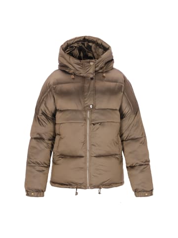 faina Women Jacket in brown bronze