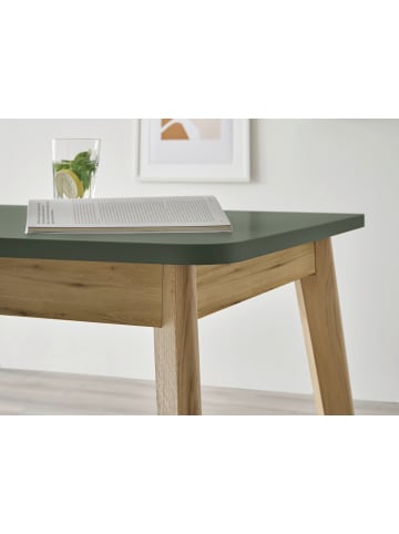 Furn.Design Esstisch Salbei, Eiche Evoke, skandinavisch 140 - 180 cm, Küchentisch ausziehbar