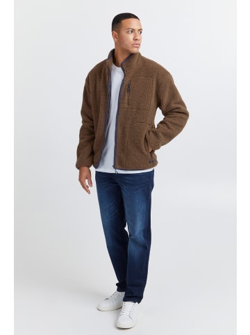 BLEND Fleecejacke Sweatshirt in light brown