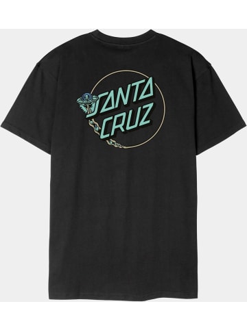 Santa Cruz T-Shirt "Winkowski UFO Dot T-Shirt" in Schwarz