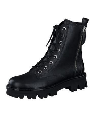 Paul Green Schnür-Stiefeletten für Damen in unifarben in uni
