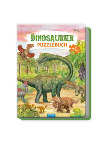 Trötsch Buch - TRÖTSCH - Pappenbuch Puzzlebuch Dinosaurier| Ab 3 Jahren