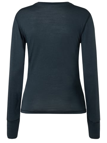 super.natural Merino Longsleeve in blau