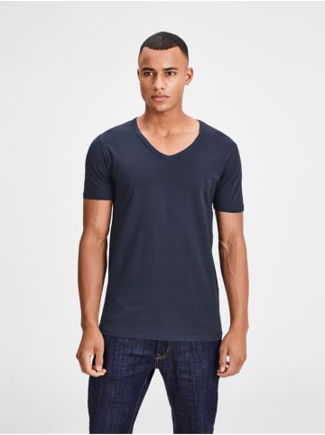 Jack & Jones 3er-Set  T-Shirt in Blue/blue/blue