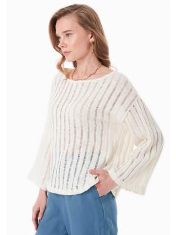 Organication Pullover "WOR19119" in Natur