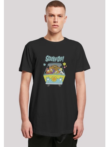 F4NT4STIC Long Cut T-Shirt Scooby Doo Mystery Machine Group in schwarz