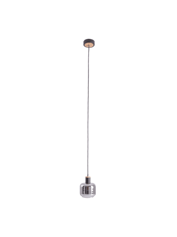 näve Pendelleuchte "FUMOSO" in schwarz - (L)13 cm x (B)13 cm x (H)120 cm