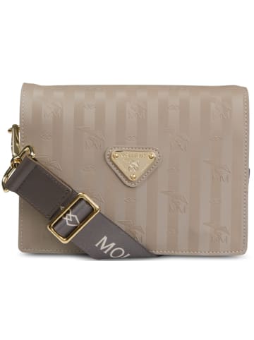 Maison Mollerus Umhängetasche für Damen in dunkel-grau