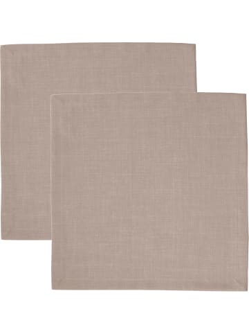 Sander Serviette 2er-Pack Loft in taupe