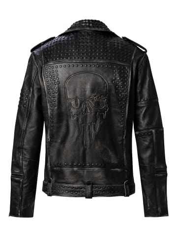 CBL Herren Lederjacke TP Men in schwarz