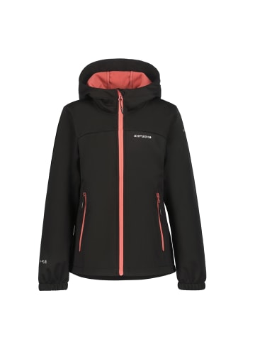 Icepeak Softshelljacke Kleve Jr in Schwarz