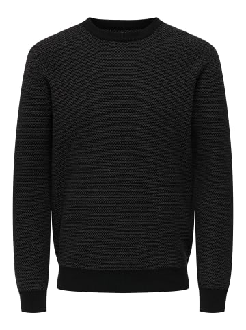 ONLY & SONS Strickpullover in Black