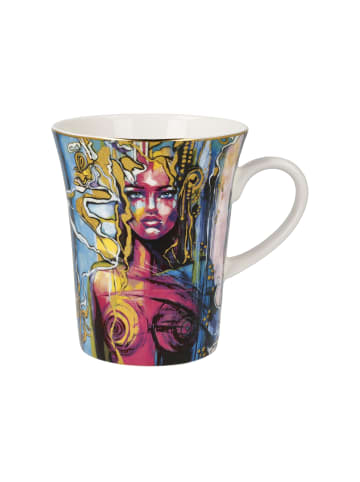Goebel Künstlertasse " Lana Frey -Freya " in Bunt
