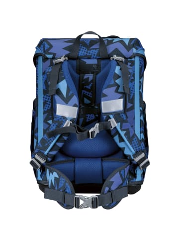 DerDieDas derdiedas Schulranzen Set 5-tlg. ErgoFlex Easy Dark Dragon in blau