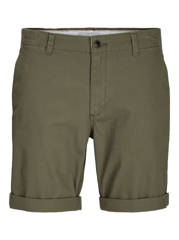 JACK & JONES PLUS Chino Shorts in Dusty Olive