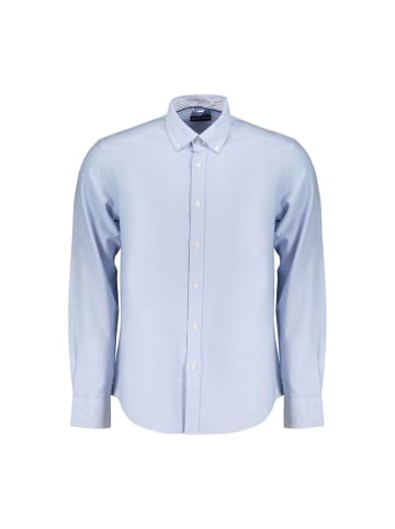 North Sails Blau Herren Hemd aus Baumwolle